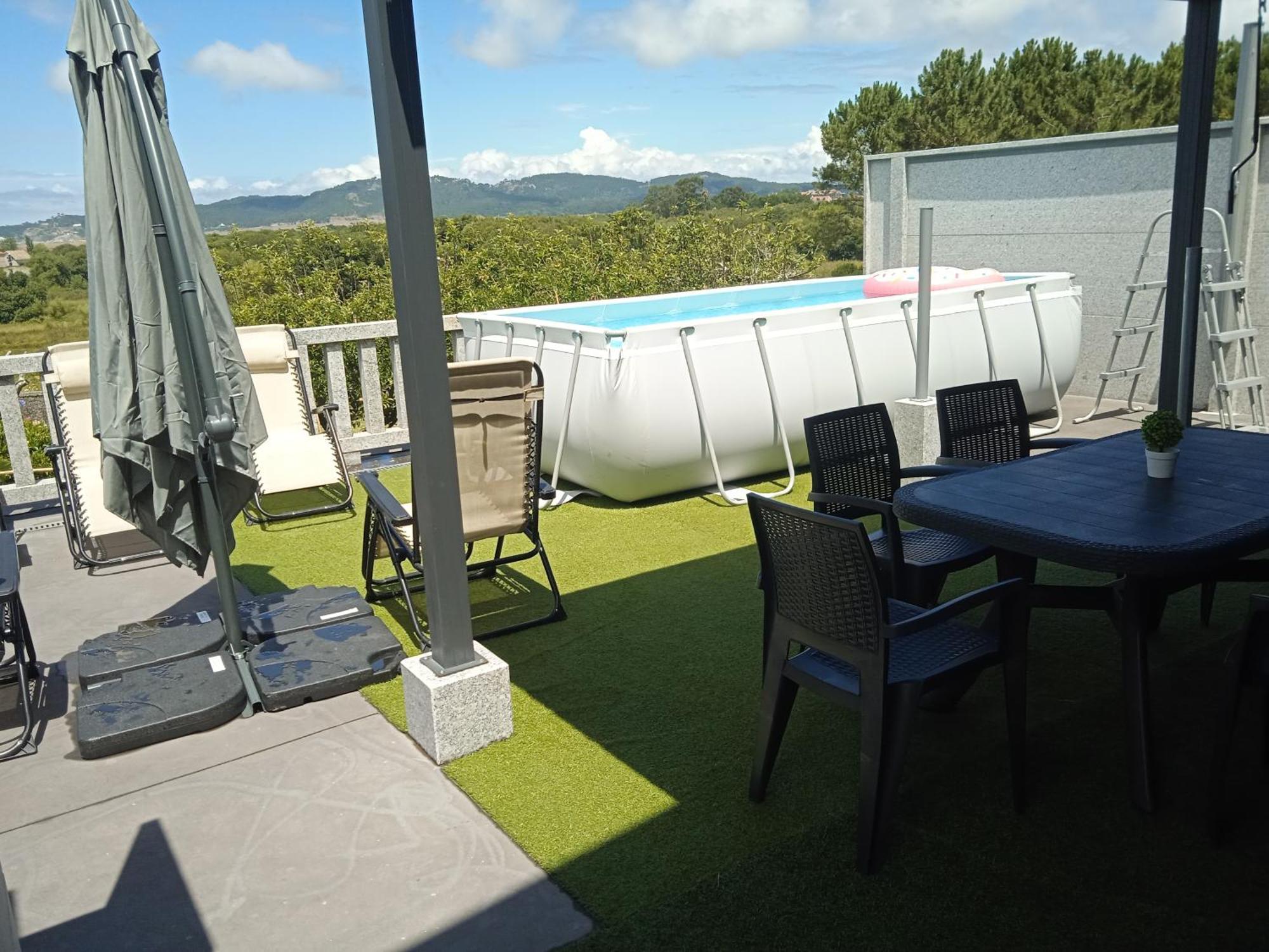 Casa Surf Lanzada Villa Sanxenxo Exteriör bild